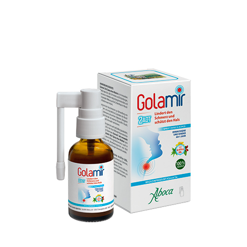 Golamir 2ACT Spray ohne Alkohol für Erwachsene und Kinder 30 ml