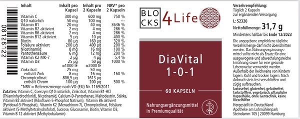 DiaVital 1-0-1